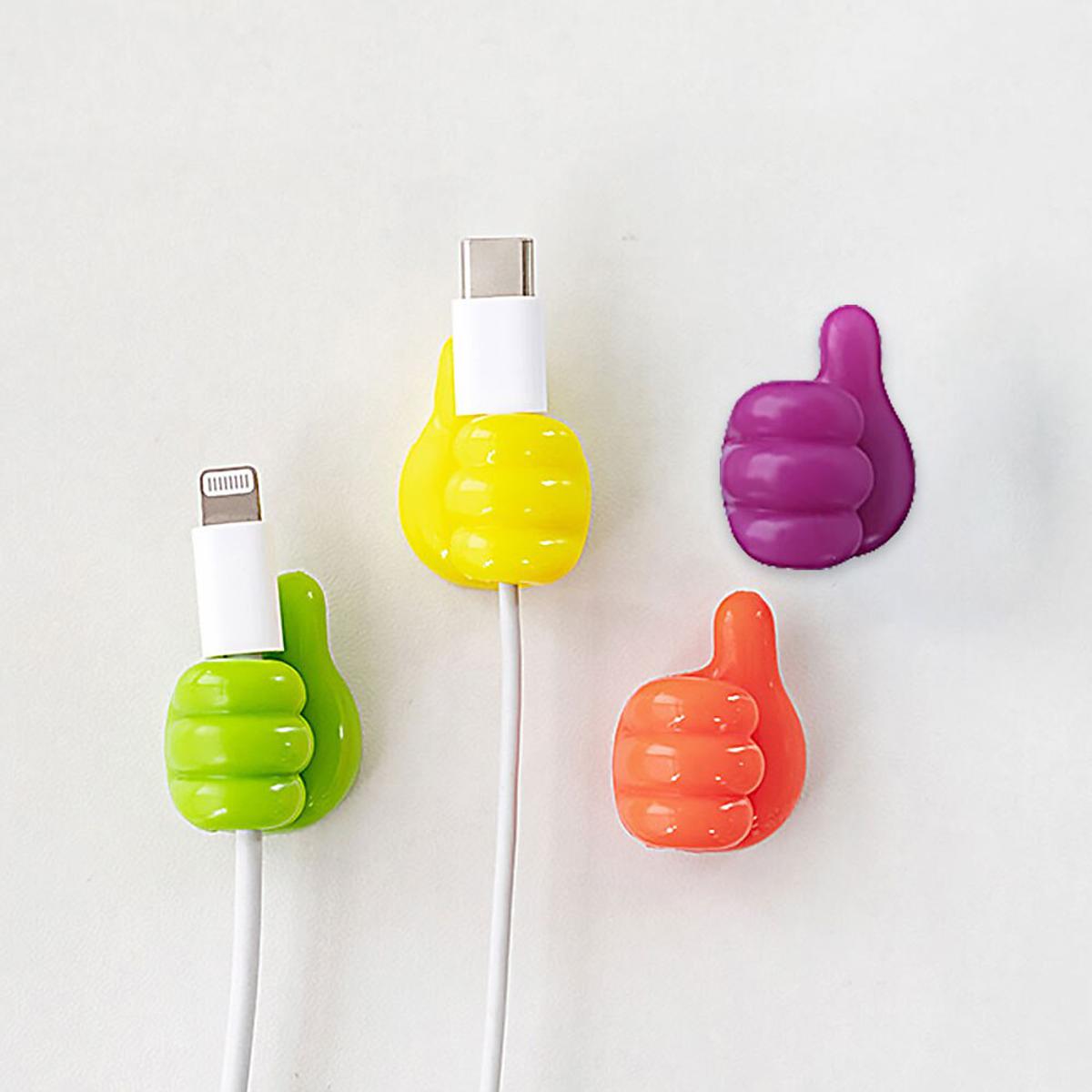 Thumb Wall Hook Multi-Color (Pack of 15)